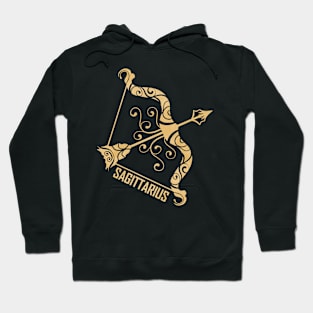 Sagittarius Symbol Birthday Zodiac Sagittarius Hoodie